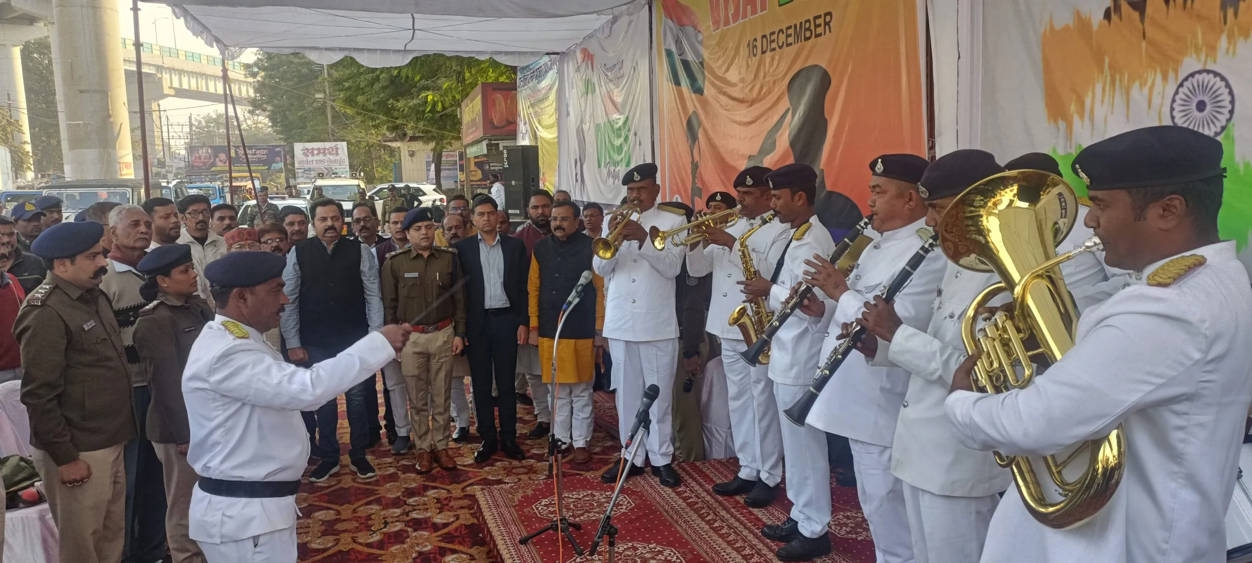 Vijay Diwas celebrated in Katni, patriotic tune played
