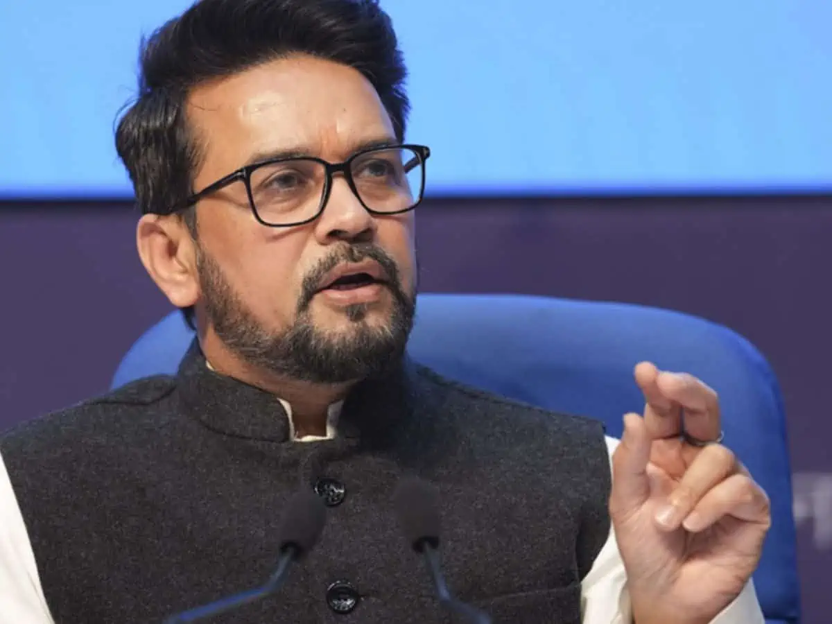 Anurag Thakur's reaction on being out of Modi cabinet