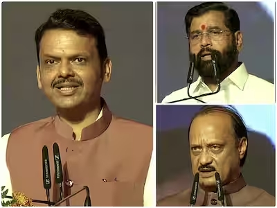 'Sea' returns to Maharashtra again, Devendra Fadnavis takes oath as Chief Minister for the third time