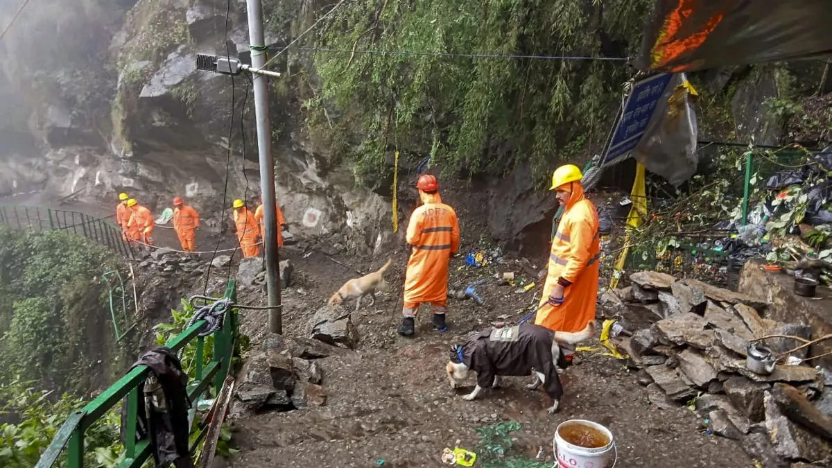 Heavy rain warning in Uttarakhand