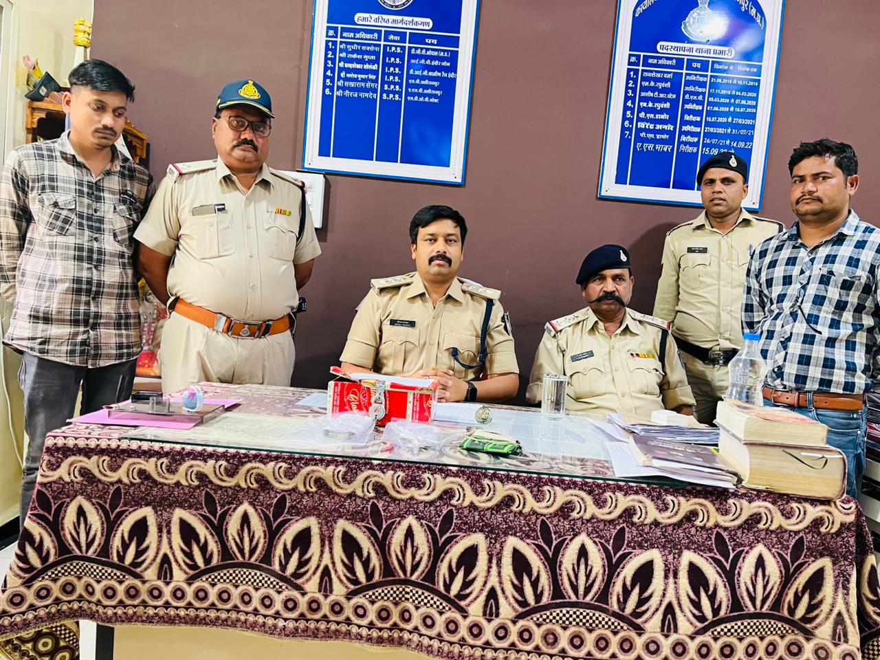 Udaigarh police revealed the unknown theft