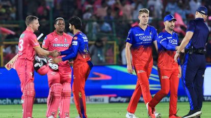 RR vs RCB: RCB's third consecutive defeat