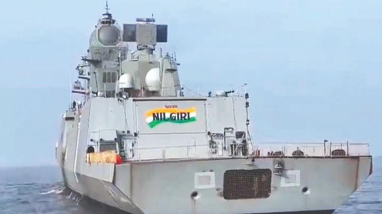 PM Modi will dedicate three warships to the country tomorrow