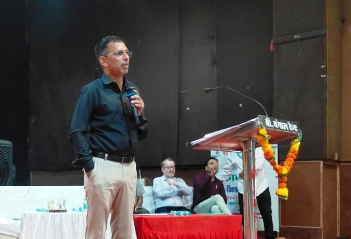 I will walk with you step by step, shoulder to shoulder, your job is to teach the children well, I am here today because you taught me well - Collector Sudhir Kumar Kochar