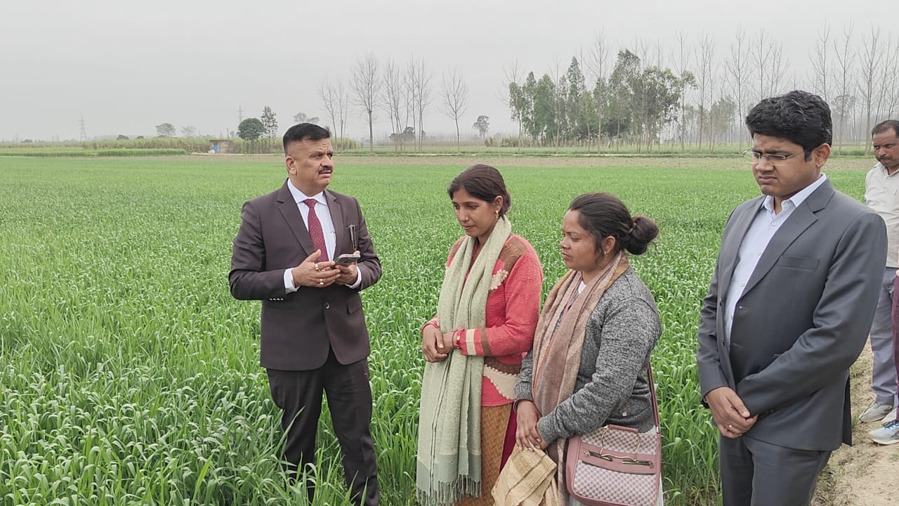 District Magistrate conducted surprise inspection in Saharanpur to know the progress of e-measles investigation