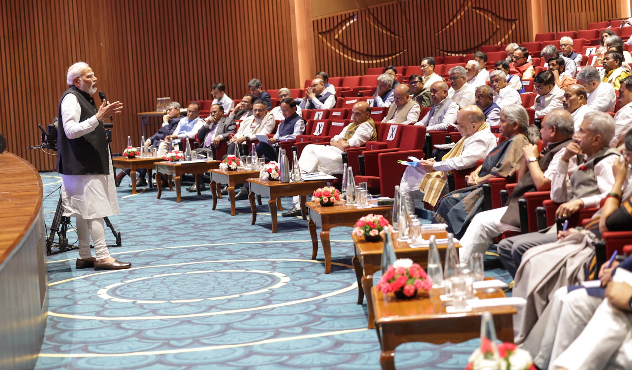 This agony of PM Narendra Modi came to the fore in the Council of Ministers meeting
