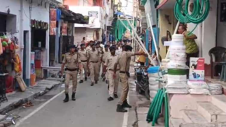 Police used lathis to remove encroachment in Nalanda