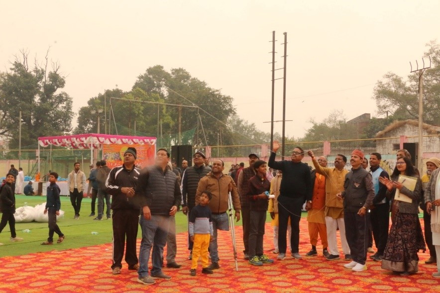 Rangoli, Gilli-danda, Kite flying competitions organized