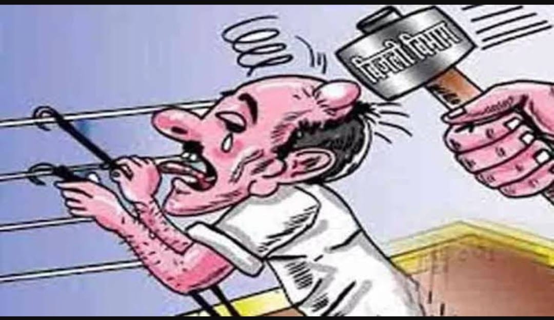 In the campaign against electricity theft in Saharanpur city, electricity theft worth about 30 lakhs was caught