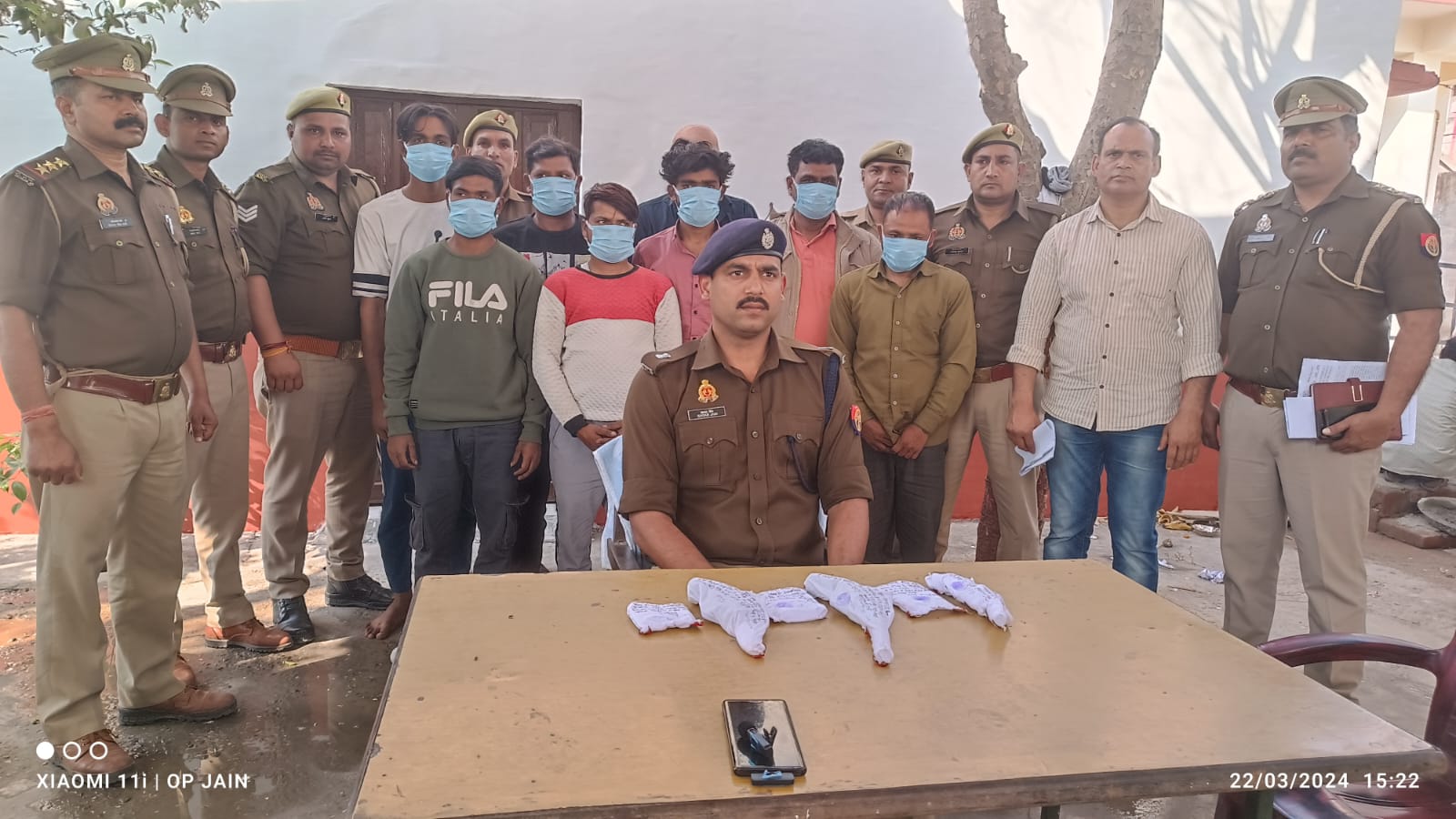 Gang that committed robbery by taking watchmen hostage arrested