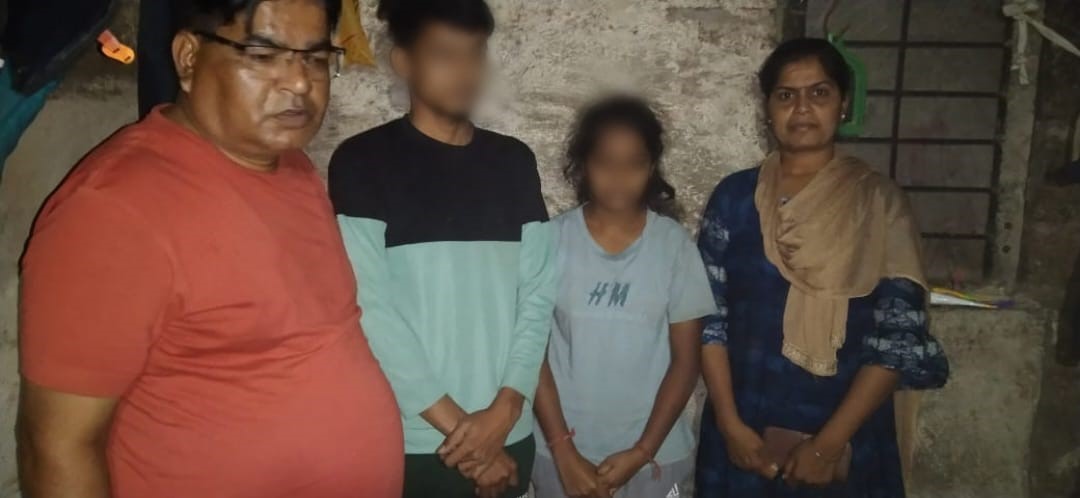Seventeen-year-old kidnapped minor girl recovered by Kotwali Anuppur Police from Kolhapur