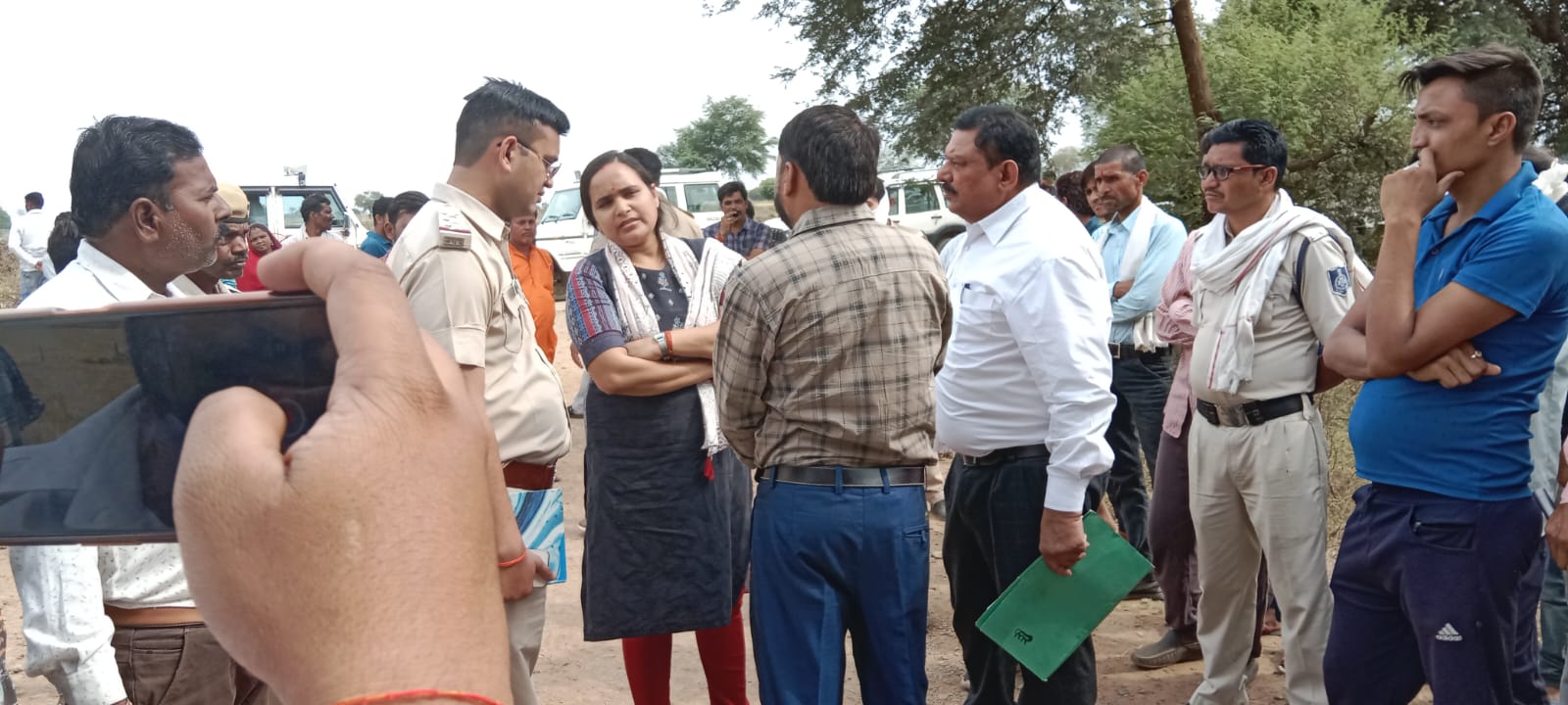 Villagers harassed for the road for 3 years