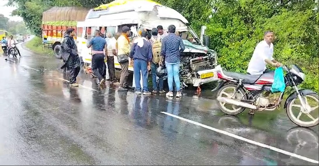 Horrific road accident in Katni