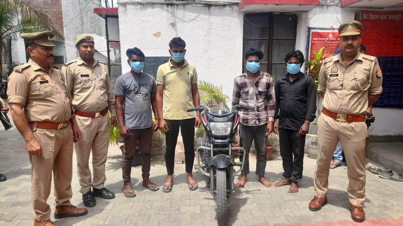 Saharanpur's Janakpuri police team got success