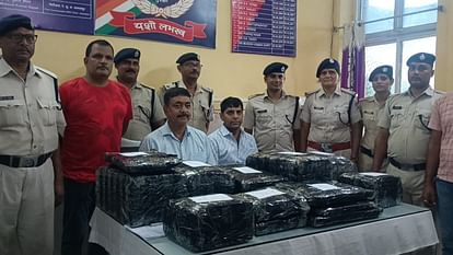 Huge quantity of Ganja recovered from AC bogie of express train