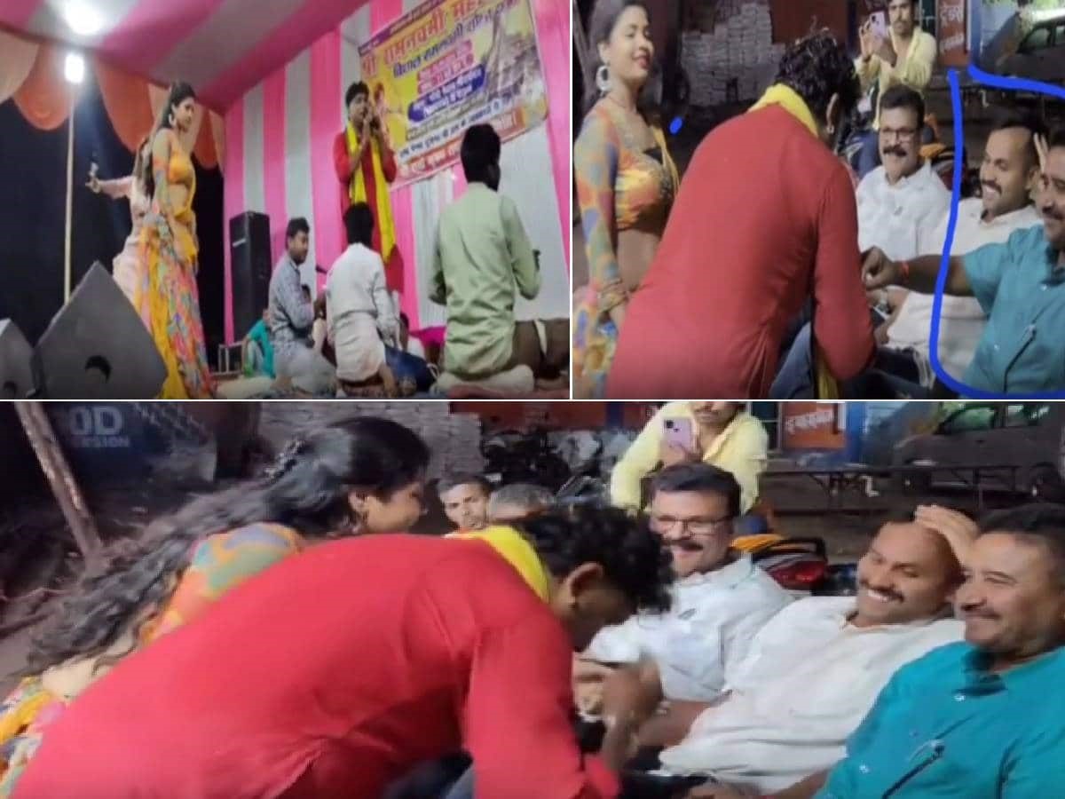Two inspectors reached Ram Navami festival