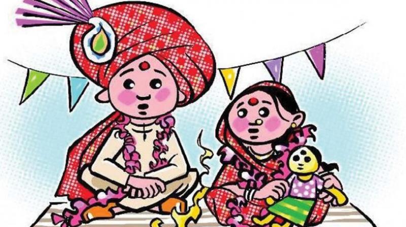 Minors got married in front of God at home