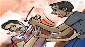 Five masked youths riding two bikes attacked the student with a knife