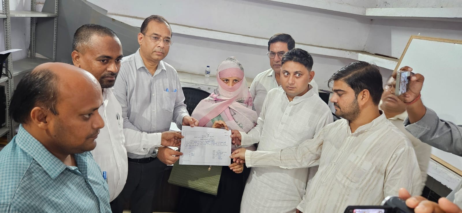 Arshi Naz won the Thitki BDC by-election