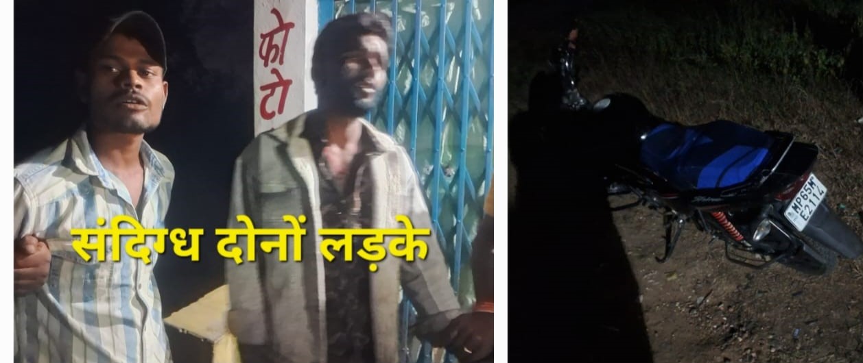 Vishwa Hindu Parishad and Bajrang Dal members caught two suspected car thieves
