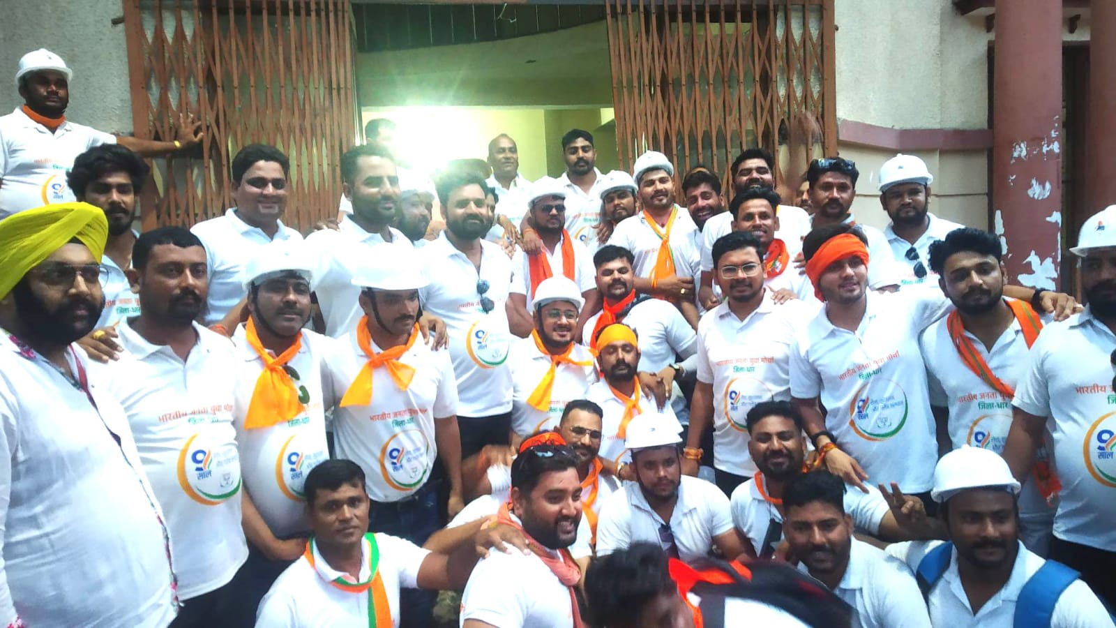 Bharatiya Janata Yuva Morcha Bullet Yatra 343 Kilometer 26 Mandal Sato Vidhansabha Bhriman and ended in Dhar