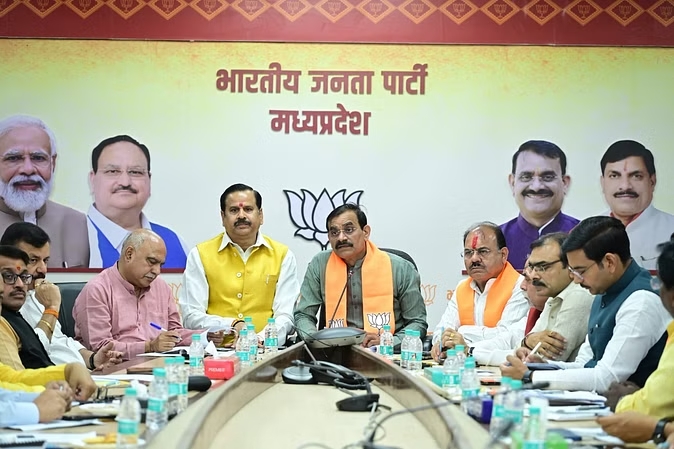 Review meeting regarding low turnout in two phases