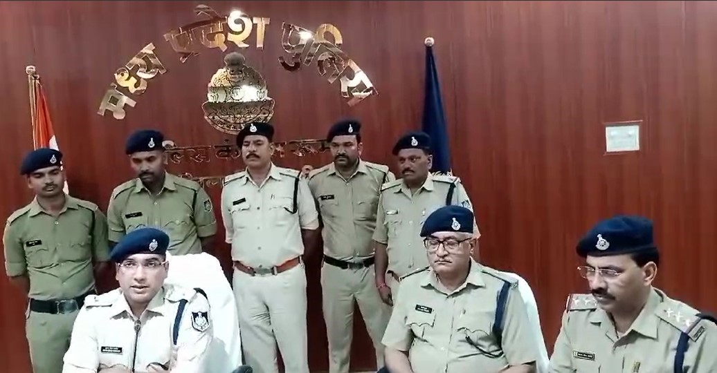 Shivpuri Police took a big action against illegal drug smack